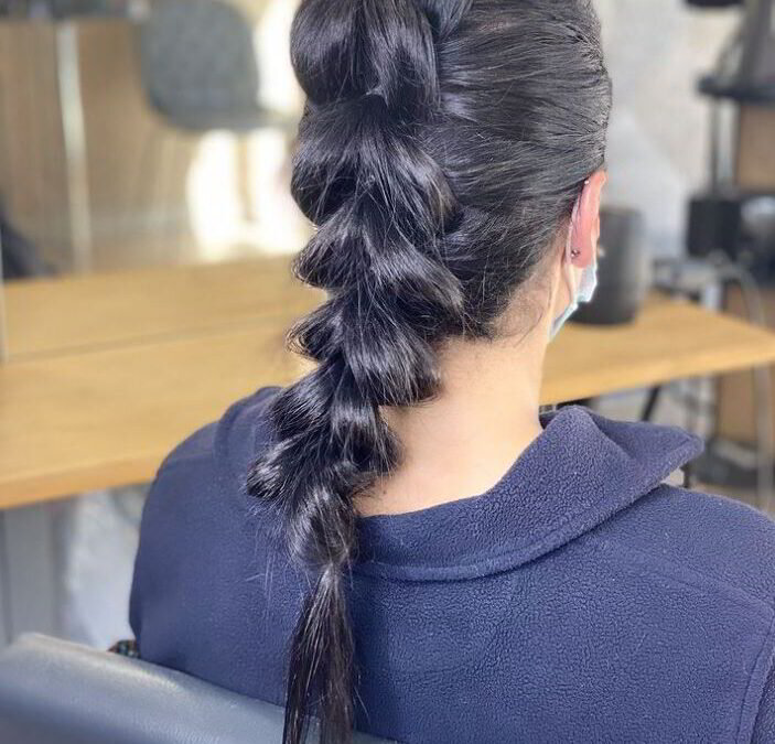 Peinado con trenza